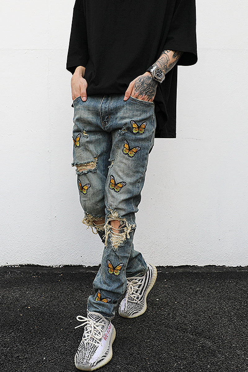 Butterfly jeans