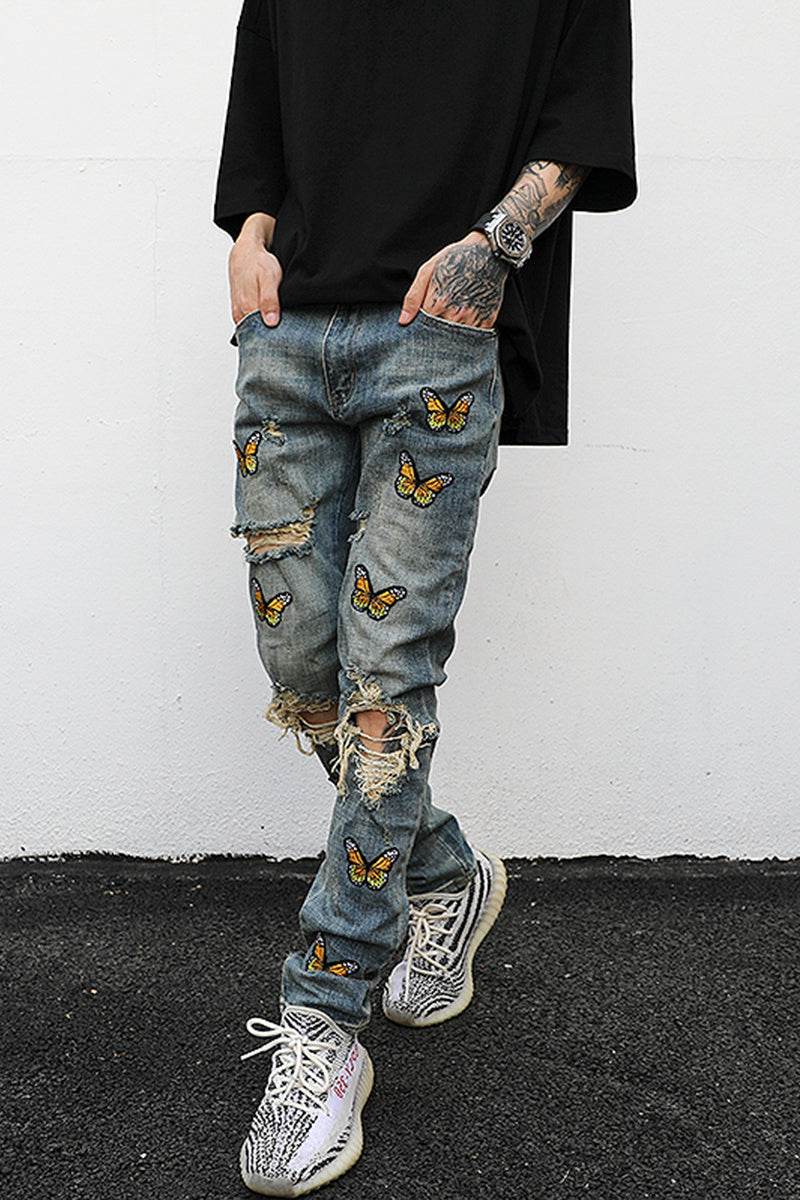 Butterfly jeans - Mubimart
