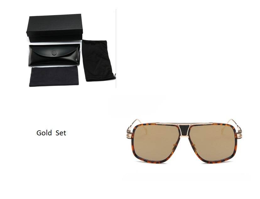 Sunglasses Men Brand Designer Sun Glasses Driving Oculos De Sol Masculino Grandmaster Square Sunglass - Mubimart