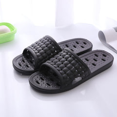 Summer House Shoes Non-slip Hollow Sole Design Floor Bathroom Slipper For Women Men - Mubimart -  