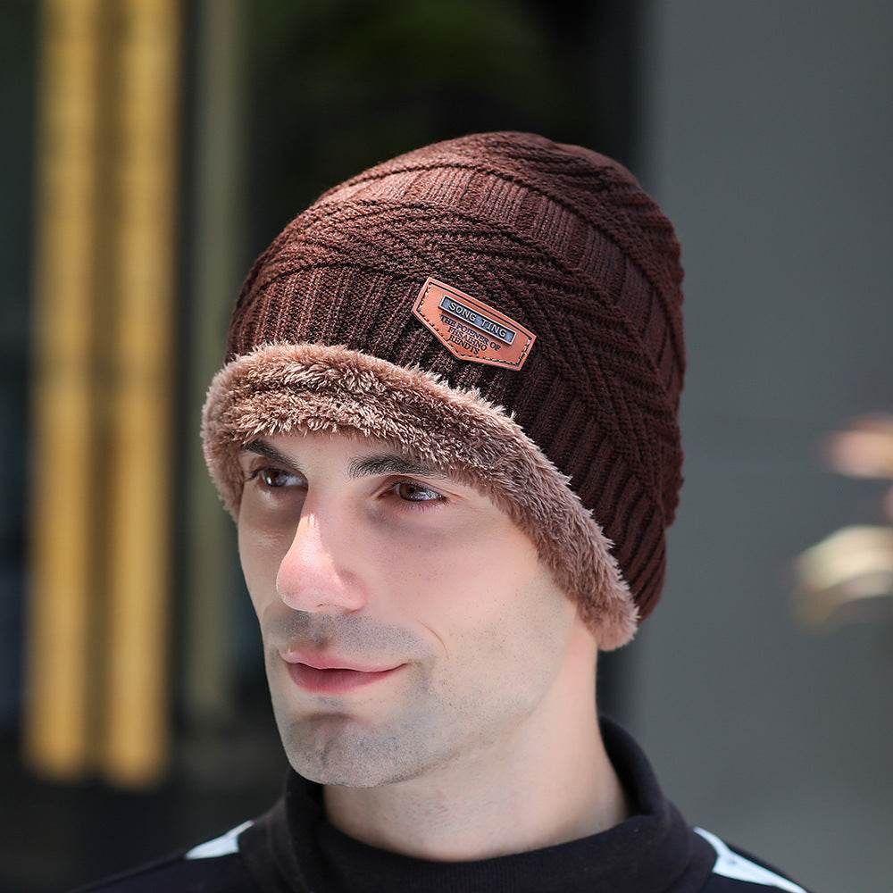 Youth Korean wool hat - Mubimart