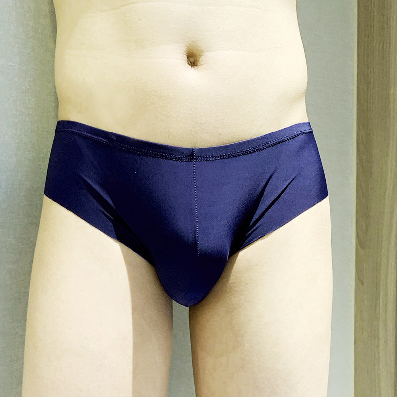 Men's Ice Silk Seamless Briefs