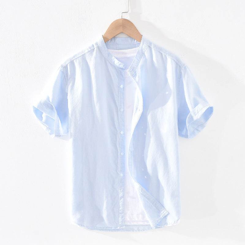 Loose linen shirt - Mubimart