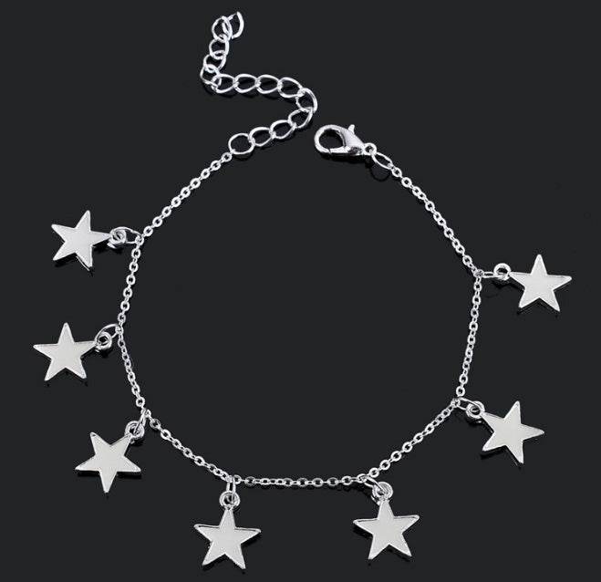 Real night glow bracelets Stars peach blossoms luminous bracelets bracelets - Mubimart