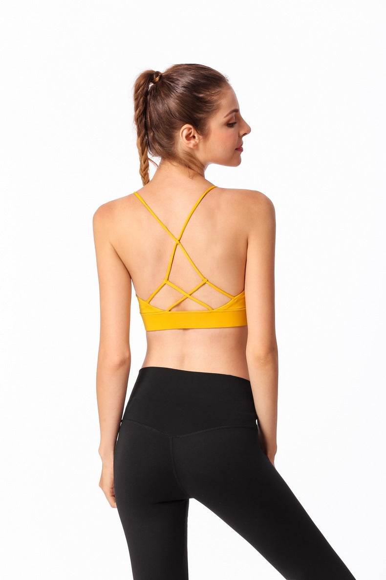 Sexy Yoga Sports Bra - Mubimart