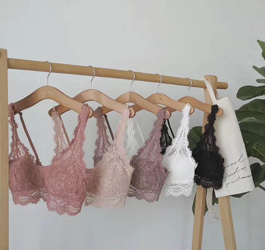 Lace Fashion Bra Set Sexy Gathering French Lingerie - Mubimart