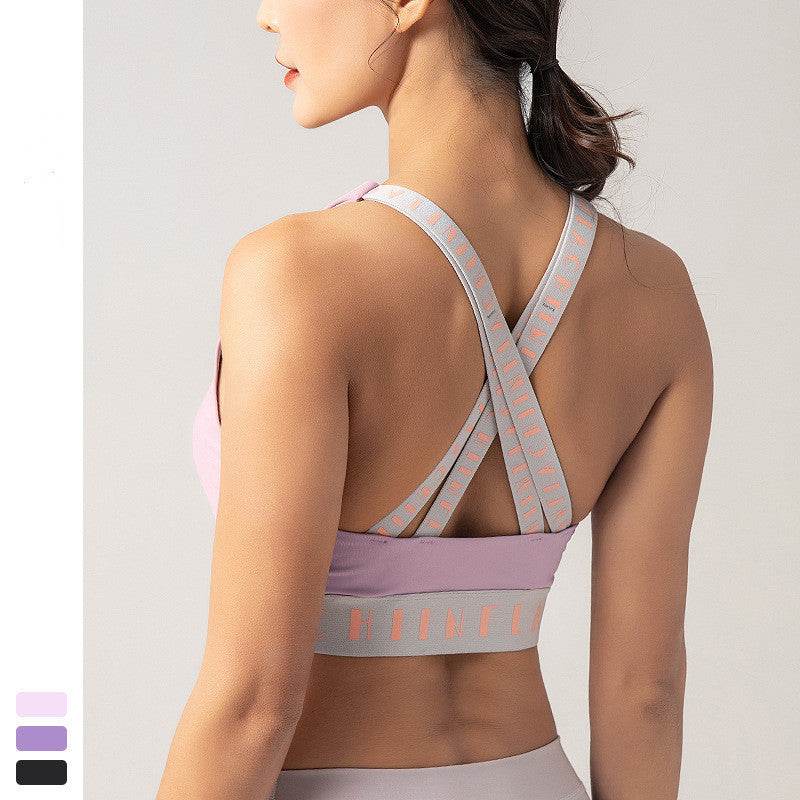 Sports underwear fitness bra - Mubimart