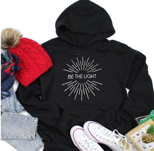 Be The Light Sweatshirts For Woman - Mubimart