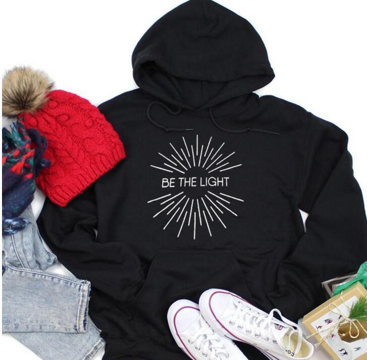 Be The Light Sweatshirts For Woman - Mubimart -  