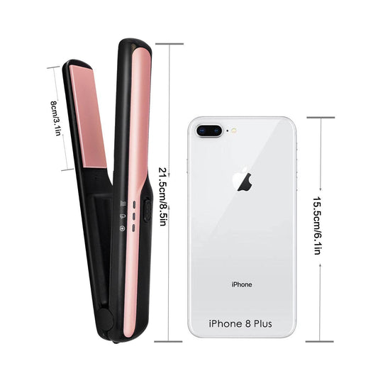 USB wireless charging hair straightener - Mubimart