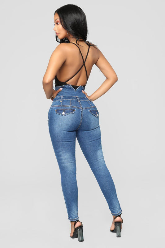 Jean déchiré à la mode pour femme, taille haute, slim, crayon, pantalon en denim, élastique, extensible, broderie, sexy, pour femme, grande rue
