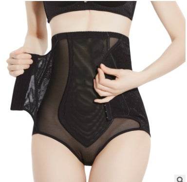 Plus Size High Waist Trainer Tummy Control Shaper - Mubimart