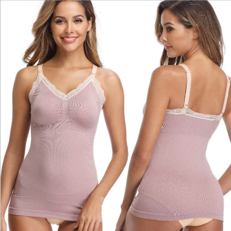 Breastfeeding camisole clothes - Mubimart -  