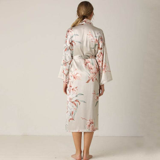 Soft Colours Floral Pajama Set - Mubimart