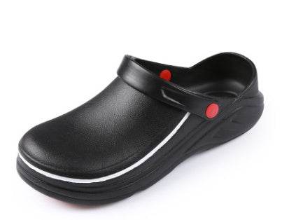 Slip On Resistant Kitchen Shoes Chef Clogs Multifunctional Restaurant Garden Safety Work Medical Shoes For Men Women - Mubimart