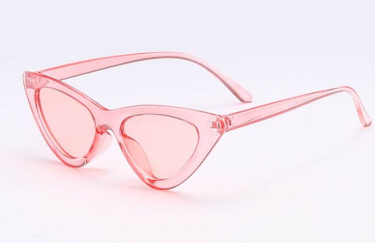 Trendy Triangle Cat Eye Sunglasses European And American Street Couple Style - Mubimart