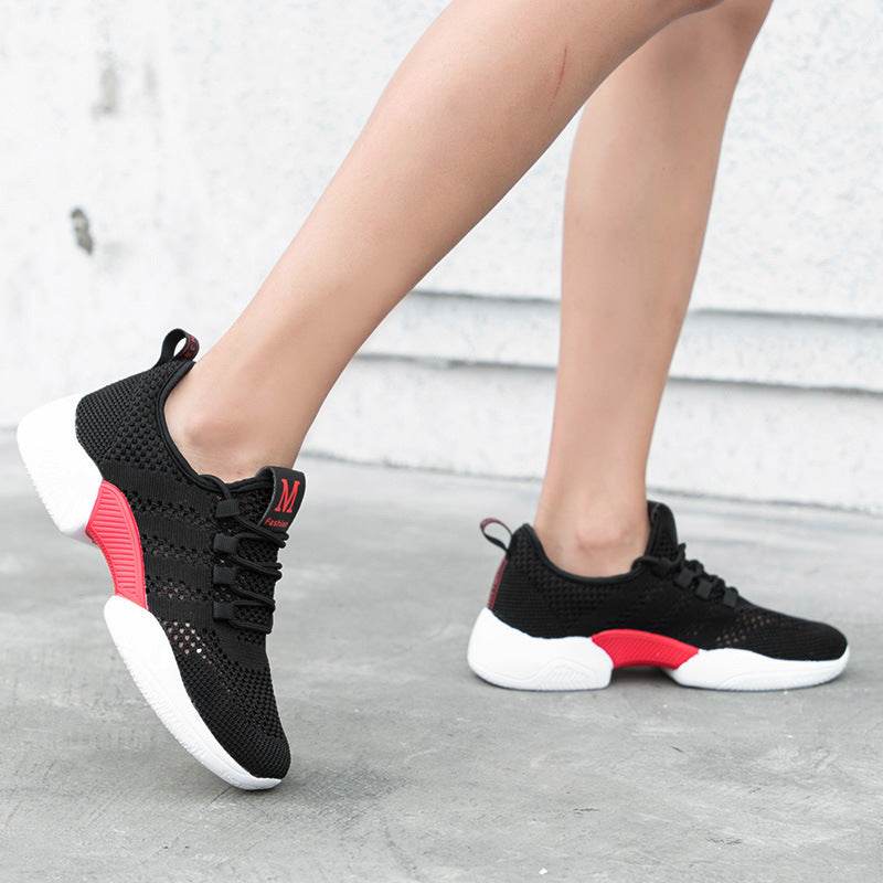 Women Breathable Athletic Casual Running Shoes Sports - Mubimart