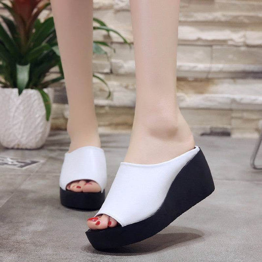 Wedge sandals and slippers - Mubimart