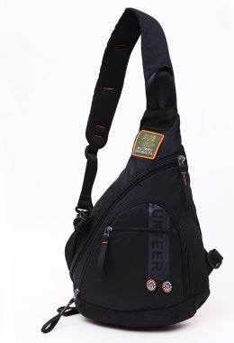 Men Oxford Sling Knapsack Shoulder Messenger Chest Bag Laptop Kettle Travel Assault Single Back Pack Cross Body Trekking Bags - Mubimart