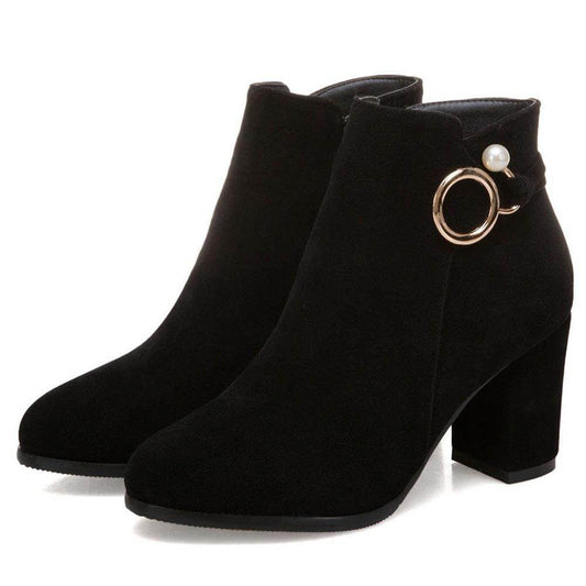 British pointed booties - Mubimart