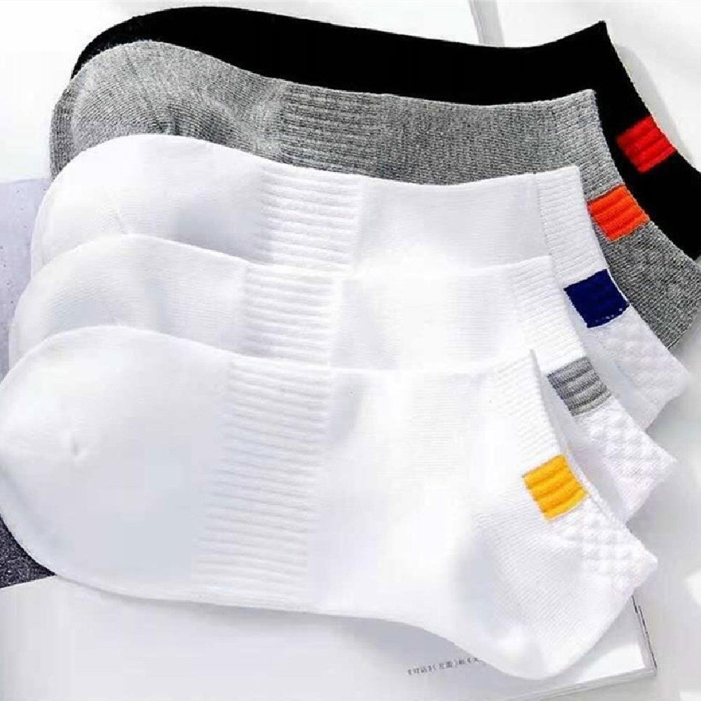 Male Socks Deodorant And Sweat-absorbing Short Low-top - Mubimart -  