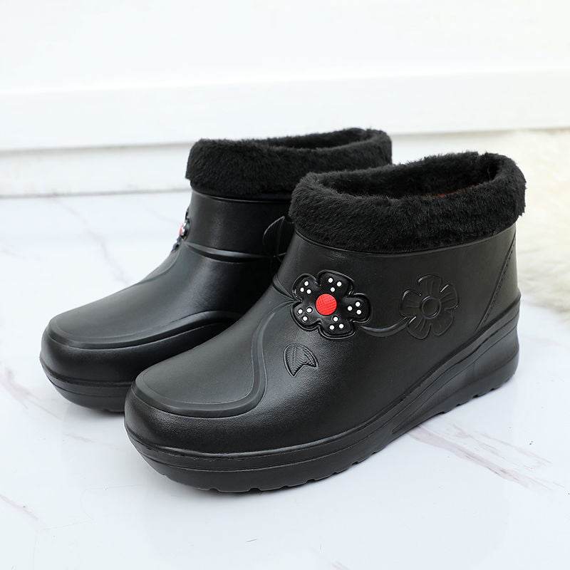 Winter Fleece Warm Snow Boots For Men And Women Light - Mubimart