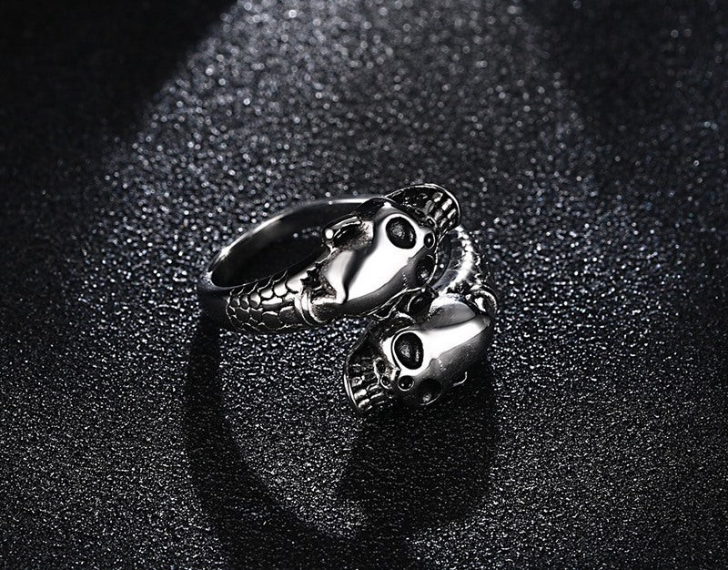 Skull casting ring men