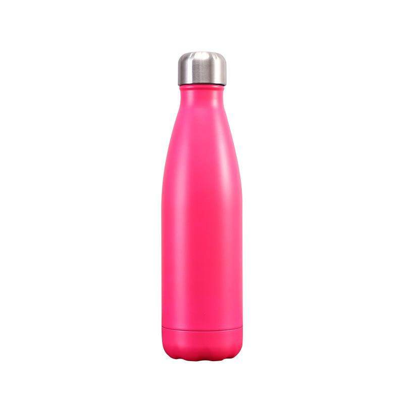 Coke Bottle Stainless Steel Vacuum Flask Bowling Cup Sports Bottle - Mubimart