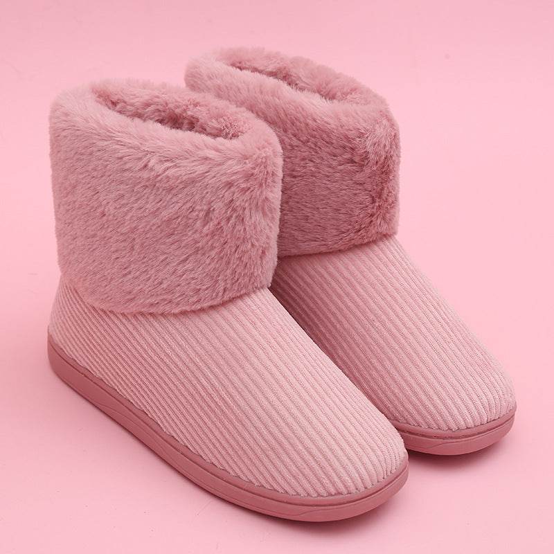 Plush snow boots - Mubimart