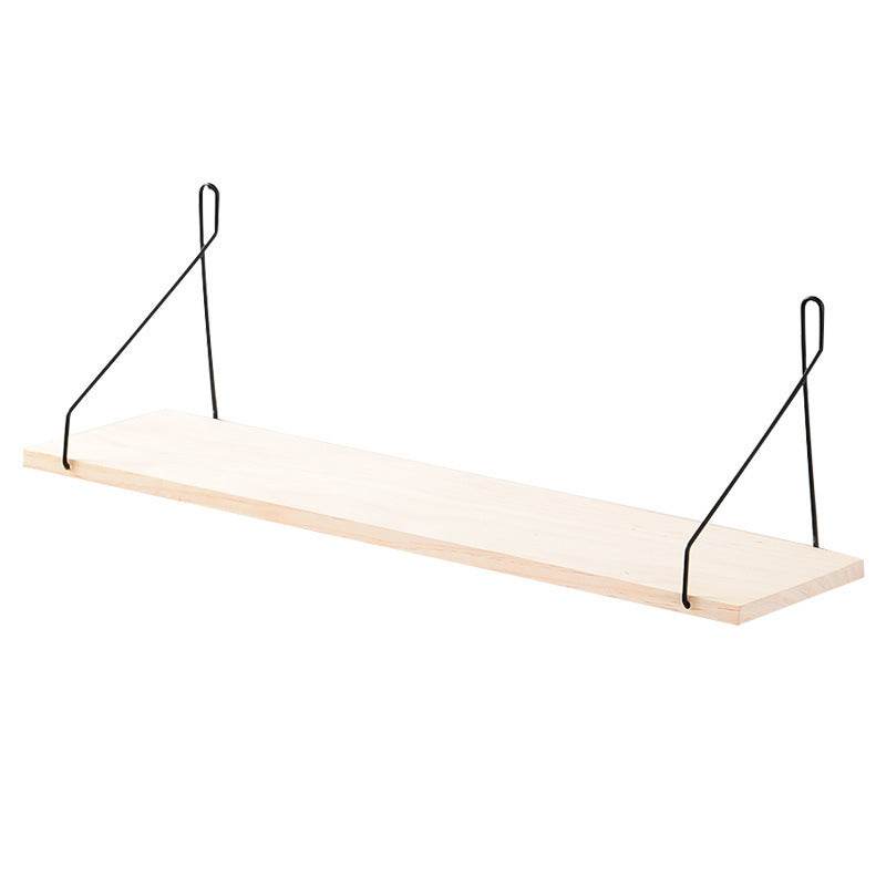 Wooden wall shelf - Mubimart