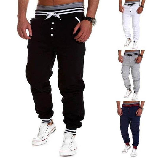 Casual Skinny Jogging Sweatpants - Mubimart