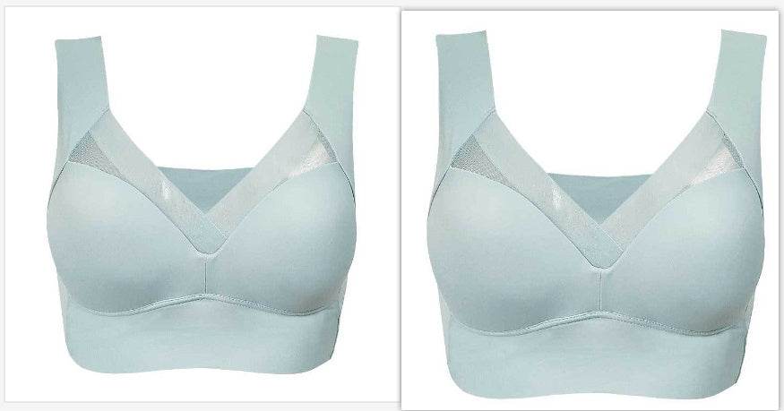 Plus Size Thin Bra Accessory Breast Push Up Bra - Mubimart