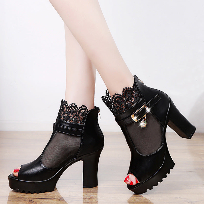 Platform high heels