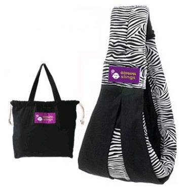 Cotton breathable sling baby carrier baby bag back pocket - Mubimart