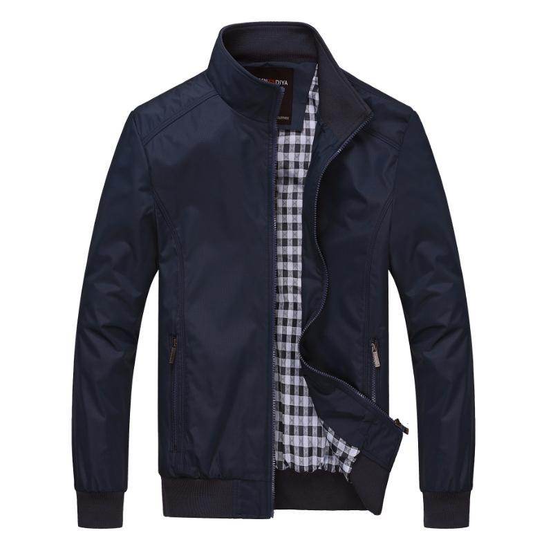 Men Overcoat Bomber Jackets - Mubimart
