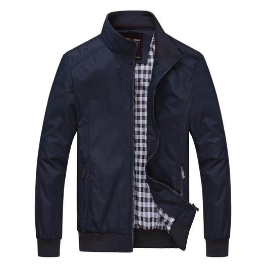 Men Overcoat Bomber Jackets - Mubimart