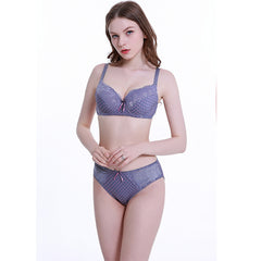 Lace Underwear Set Ladies Plus Size Bra - Mubimart -  