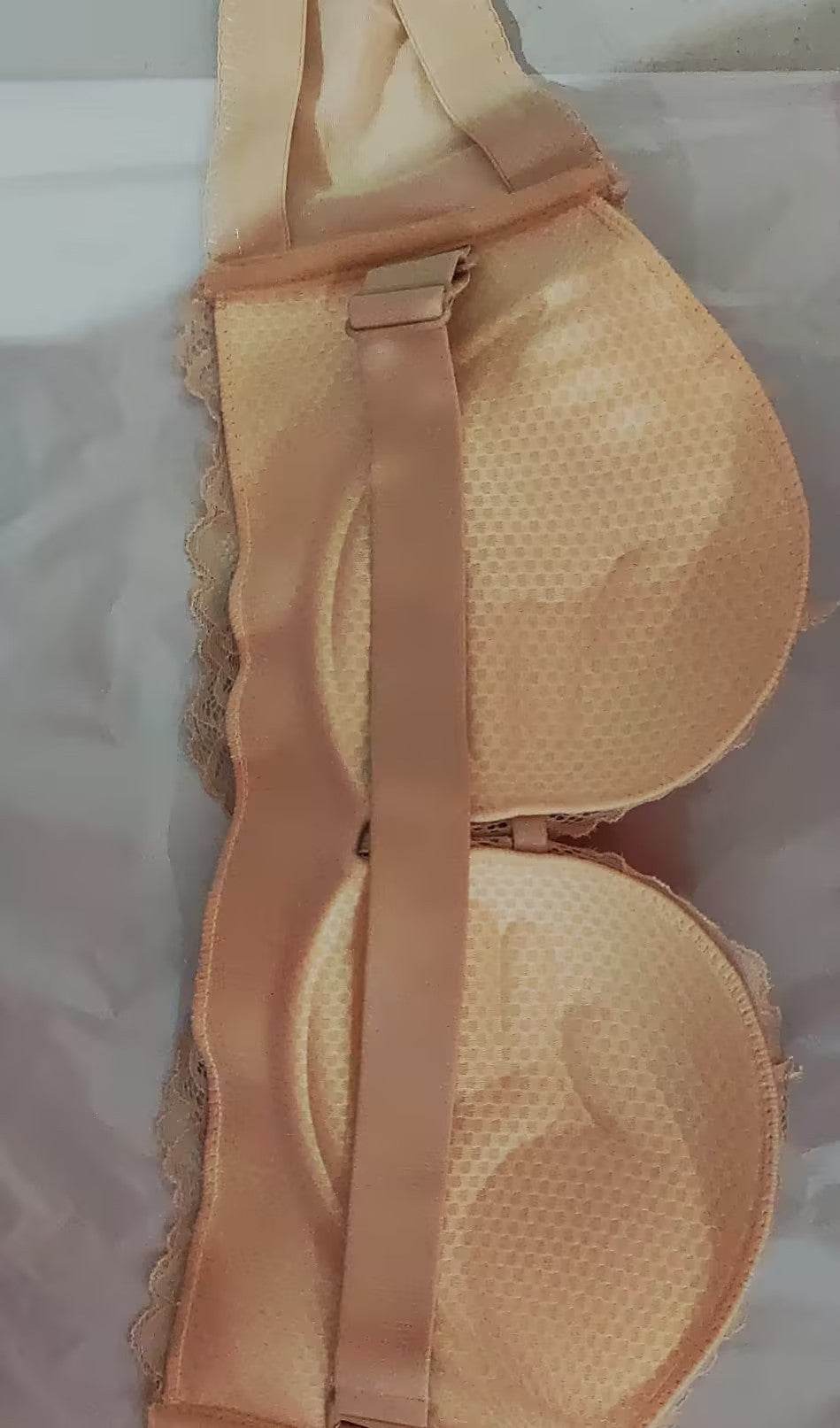 Thin Strapless Non-slip Push Up Bra - Mubimart
