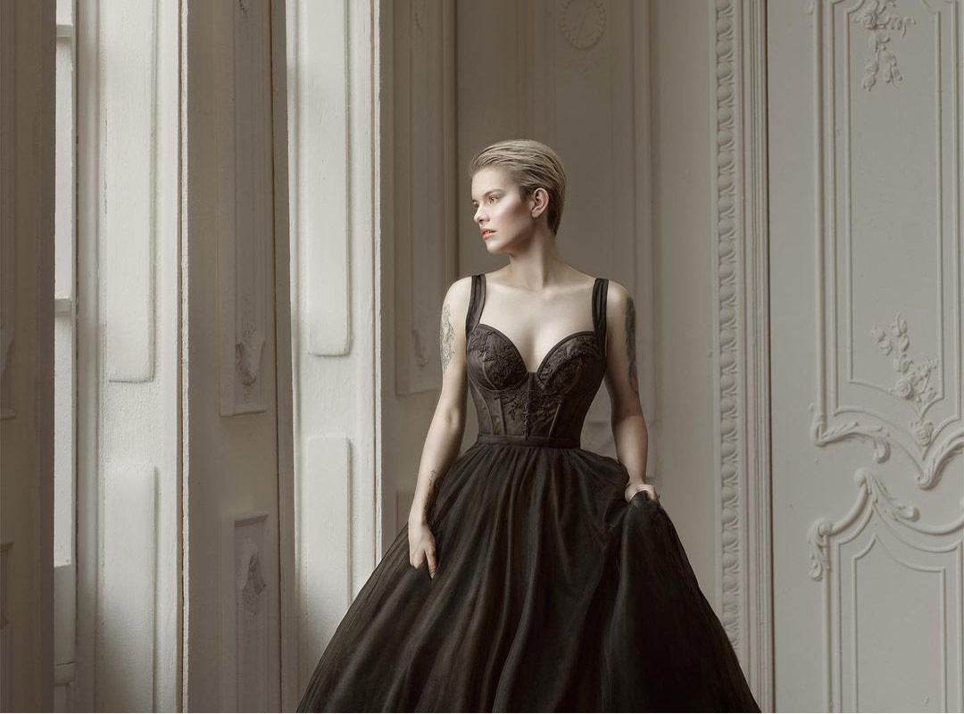 Long Dresses For Women Party Wedding Evening Spaghetti Strap - Mubimart