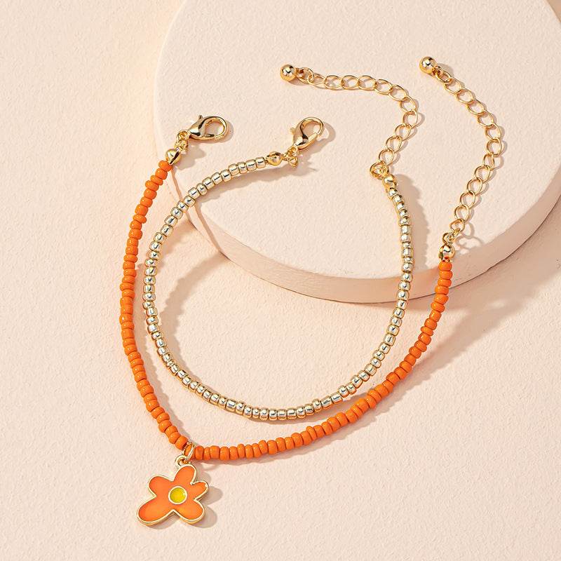 New Simple Fashion Beaded Bracelet Women - Mubimart