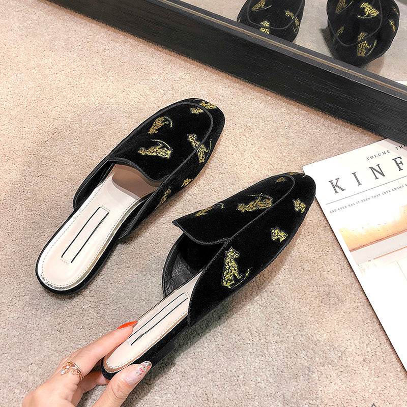 Lazy flat sandals - Mubimart