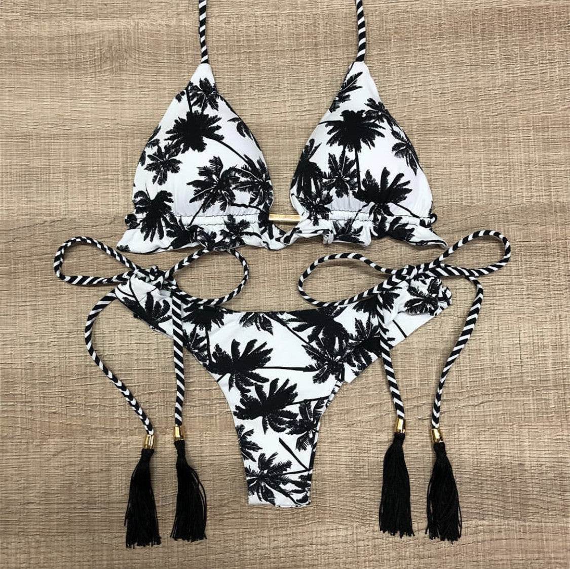 Floral print bikini - Mubimart