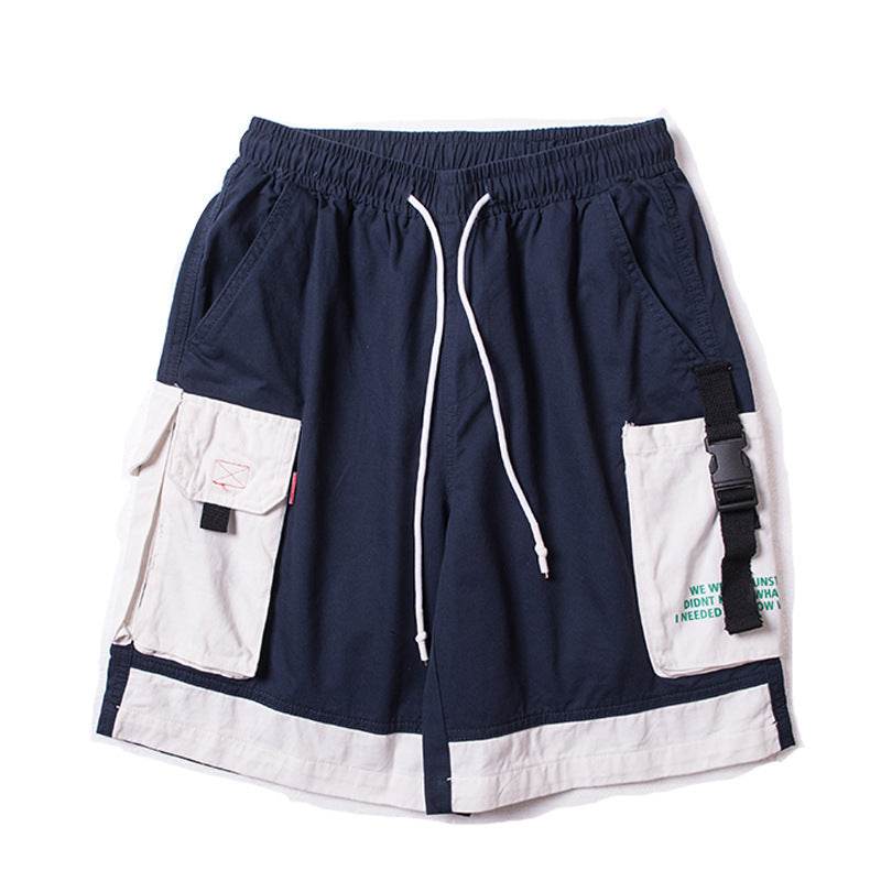 Multi-pocket cargo shorts - Mubimart