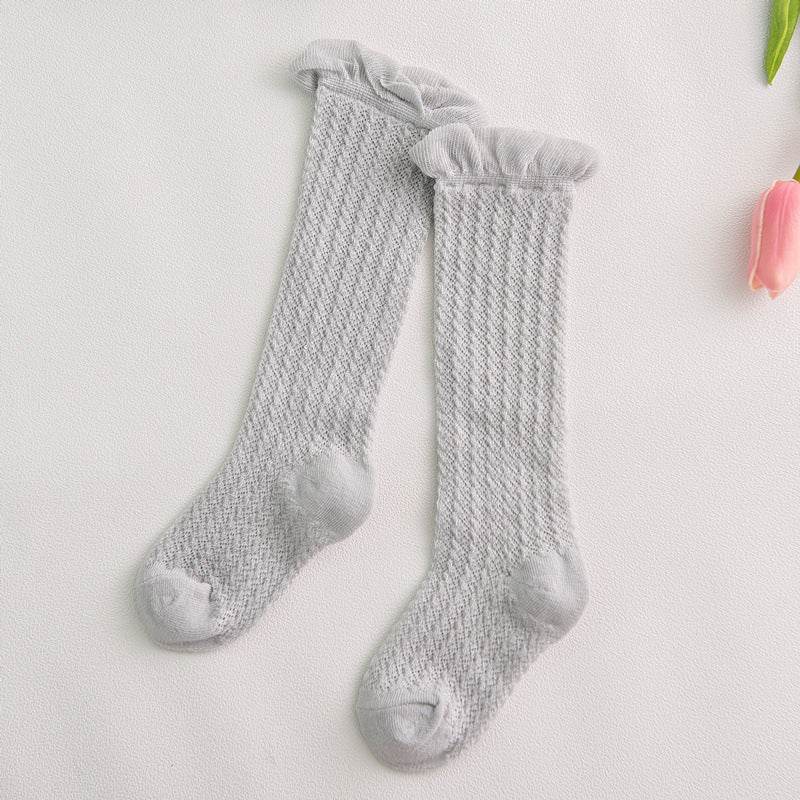 Mesh breathable over the knee mosquito socks - Mubimart