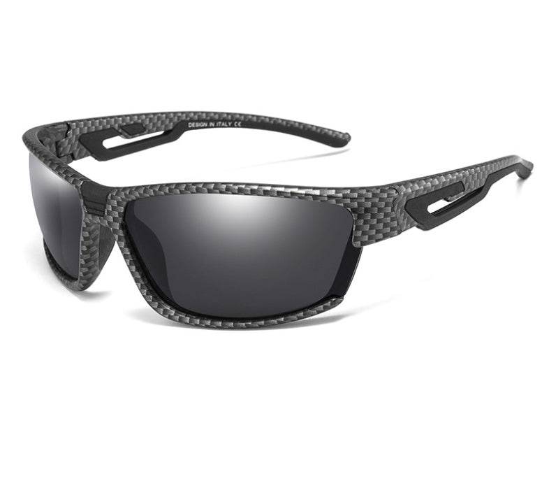 Men Polarized Sunglasses Designer Vintage Men Square Coating Driving Sun Glasses - Mubimart