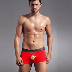 Men's Boxer Briefs Mysterious Bird Male Boxer Briefs U Convex Design Briefs