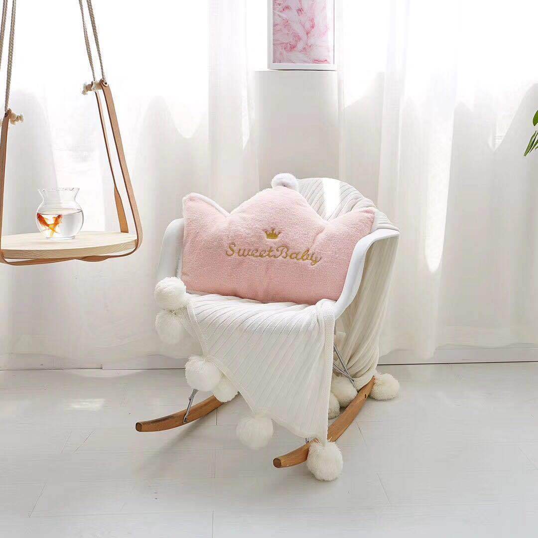 Home crown lumbar pillow cushion - Mubimart