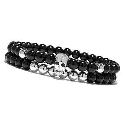 Metal Smile Skull Bracelets - Mubimart