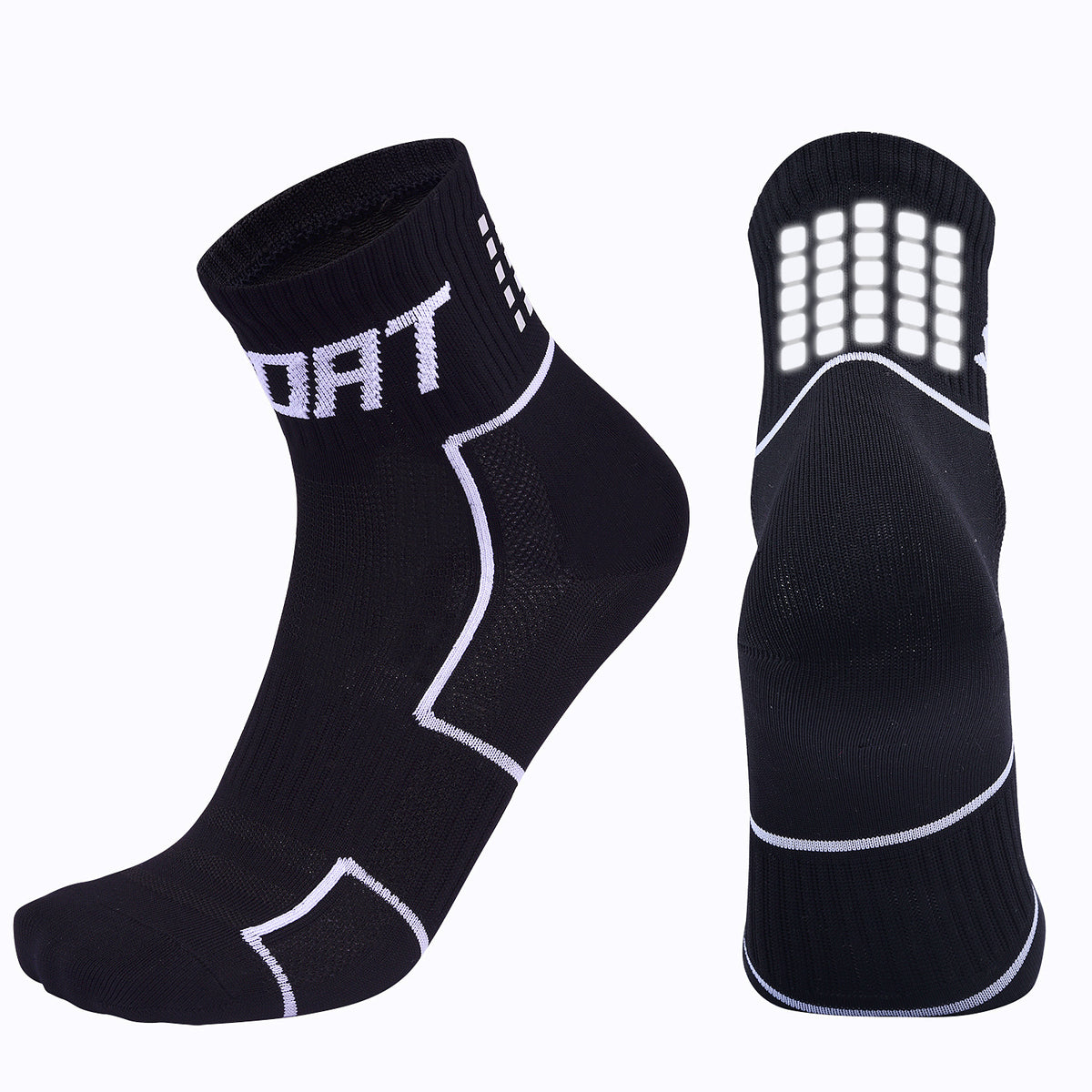 Reflective Cycling Socks, Breathable Bicycle Socks - Mubimart -  