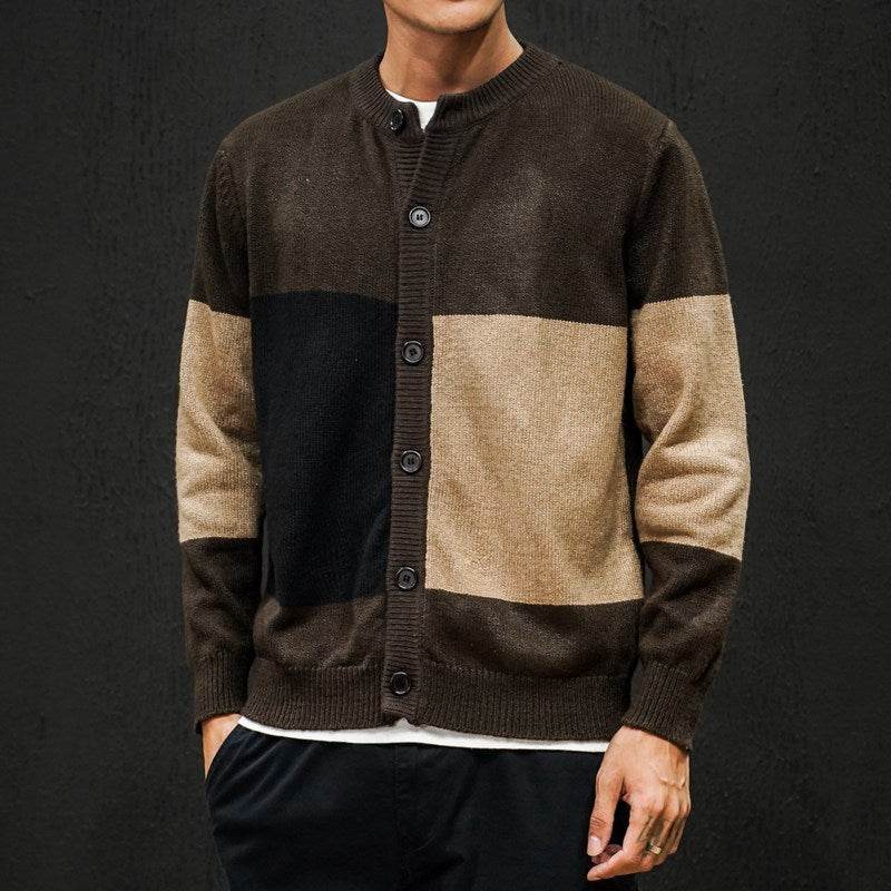 Cardigan sweater coat - Mubimart